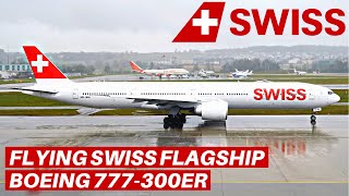 SWISS BOEING 777300ER Economy  Zurich  San Francisco  Flight Review [upl. by Burney]