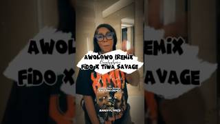 Fido x Tiwa Savage  Awolowo Remix 🎧🔥🎶 lyrics music subscribeformore viralvideo [upl. by Barncard]