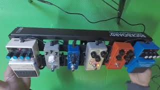 ROCKBOARD DUO 21  MY SIMPLE PEDAL BOARD BUILD  QUICK AND EASY [upl. by Ulphi378]