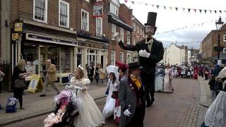 Rochester Dickens Festival Victorian Parade 2015 [upl. by Michaela302]