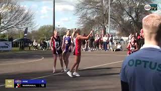 GippslandFNLNetball SemiFinalMoevsWarragul [upl. by Rochester]