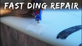 HOW TO FIX A SURFBOARD DING [upl. by Lolanthe]