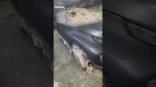 Tata Punch🚗Mat GreyRestoration car carmodification restoration shorts new trending [upl. by Olwena]