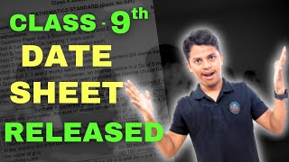 Class 9th Final Exam Date Sheet 2024  Date Sheet Released Class9  Doe Delhi [upl. by Nivlad]