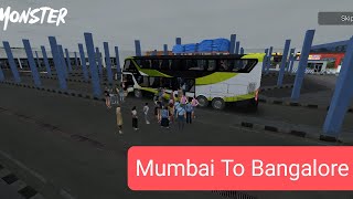 Mumbai To Bangalore  Night Coach Volvo B11R [upl. by Michal]