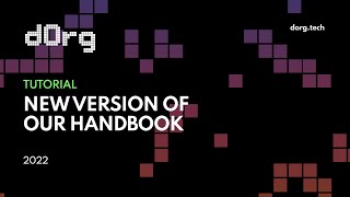 New version of our Handbook 2022 [upl. by Lock]