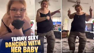 1000LB Sisters’ Tammy Slaton Shows Off Dance Moves with Baby [upl. by Dnalyk]