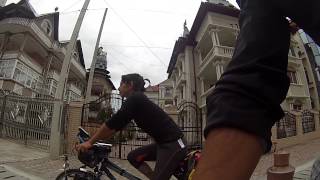 Buzescu by bicycle  Cycloscope in Romania [upl. by Enelehs]