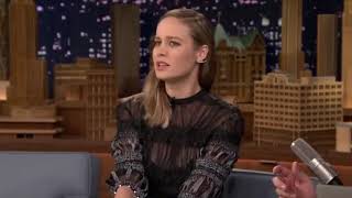 Brie Larson Funny Interview Moments [upl. by Eddana]