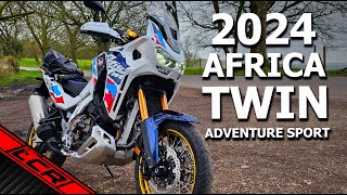 2024 Honda Africa Twin Adventure Sport DCT  First Ride [upl. by Ynohtnaed]