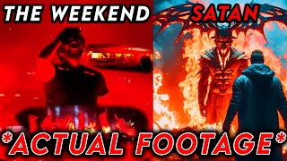 The Weeknds Satanic Symbolism ACTUAL FOOTAGE Exploring the Message Behind the Music amp Concert [upl. by At]