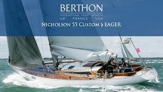 OFF MARKET Nicholson 55 Custom EAGER Walkthrough  Yacht for Sale  Berthon International [upl. by Lazaro324]