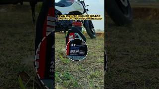 HIGHER GRADE ENGINE OIL IS OK  ❌ shorts bike [upl. by Hcirdla]