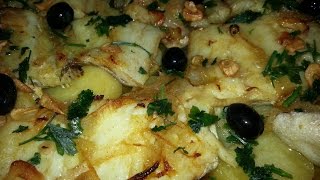 Bacalhau no forno [upl. by Pisarik]