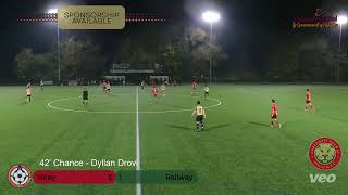 011124 Ilkley Town AFC vs Harrogate Railway FC Match Highlights [upl. by Adnolehs]