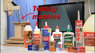 Which glue is strongest Testing with my computerized tester [upl. by Romano226]