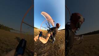 Paramotor Take Off youtubeshorts ppg adventure dream fly run [upl. by Enorej946]