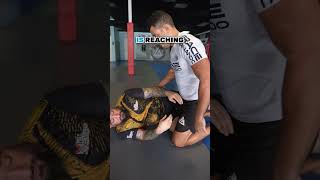 Countering the BACK STEP in BJJ bjj jiujitsu jiujitsutips martialarts [upl. by Errol363]