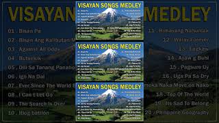 VISAYAN SONGS MEDLEY 🎶 Bisan Pa  Bisan Ang Kalibutan Magdumili  Against All Odds [upl. by Ahsienom898]