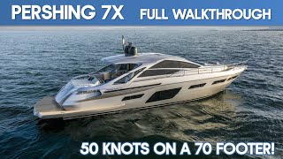 Pershing 7X Full Walkthrough  The Marine Channel [upl. by Kirre]