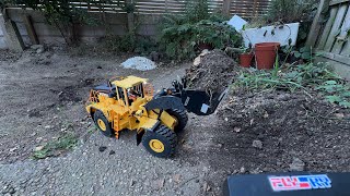 Testing new equipment Volvo L350H and Volvo A30G ADT dump truck in rc construction [upl. by Mccollum]