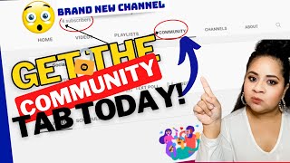 How To Get The Community Tab Get More Views on YouTube  2023 [upl. by Louise958]