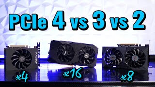 PCie Gen 2 vs 3 vs 4 RX 6500 XT vs RTX 3050 Gaming Benchmarks [upl. by Burnside]