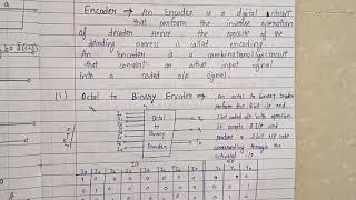 Encoder with all types  Octal to Binary Encoder  Digital Electronics  Lec66 [upl. by Dranyl965]