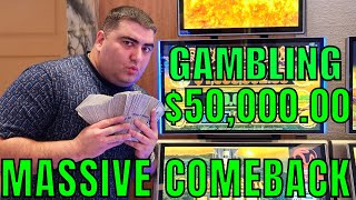 WOW 5000000 HIGH STAKES Slot Play amp EPIC COMEBACK [upl. by Kantos]