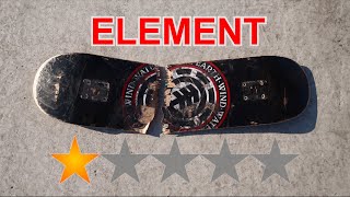 Element Skateboard Review [upl. by Aprile330]