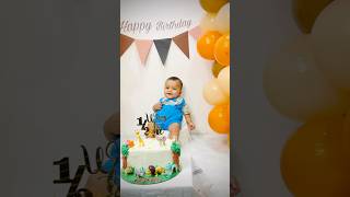 Harvin half year birthday celebration 🎂🎂🧿🧿 music song babyboy birthday celebration ay [upl. by Nonie]