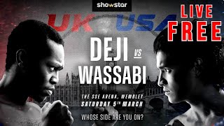 Deji Vs Alex Wassabi Live Fight FREE Not Clickbait [upl. by Codding987]