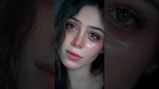 Teary eyes makeup look 🔥🔥🔥subscribe shorts trend eyesmakeup rozzah ترند العيون  الباكية [upl. by Yawnoc]