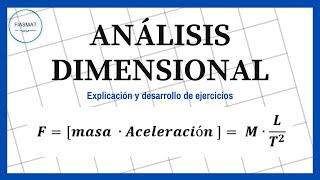 Ejercicios de Análisis dimensional [upl. by Einal]