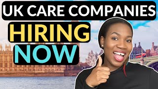 UK Companies Recruiting International Care Assistants And Nurses With Certificate Of Sponsorship [upl. by Armillas]