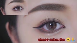 eyeliner tutorial easy eyeliner tutorial winged eyeliner tutorial [upl. by Westfahl]