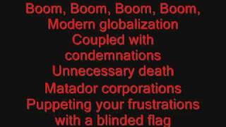 System of a Down  Boom Lyrics [upl. by Sena995]