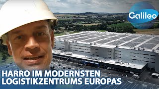 Reporter Harro hinter den Kulissen des modernsten Logistikzentrums Europas [upl. by Yendic602]