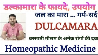 dulcamara homeopathic medicine uses in hindi  Dulcamara 200 Uses in Hindi  Dulcamara 30 in Hindi [upl. by Drofdarb]