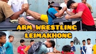 LEIMAKHONG ARMWRSTLING Street Match🦍🔥 motivationarmwrestling viral [upl. by Hebert847]