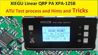 270 QRP PA Xiegu XPA125B defect ATU [upl. by Akihsar]