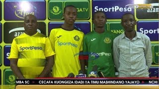 Feisal Fei Toto Salum na Jaffar Mohamed watambulishwa Yanga SC [upl. by Rubenstein]