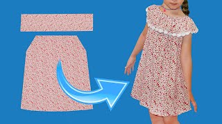 How to sew a summer dress without going to the tailor easily and simply [upl. by Elades]