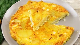 Frittata di patate nella friggitrice ad aria per una cena facile e veloce [upl. by Bois]