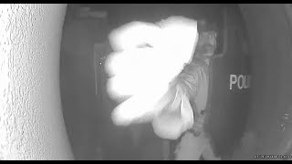 Doorbell security footage shows moments leading up to fatal Malinowski raid [upl. by Dominica]