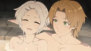 Sylphy and Rudeus Bath Together  Mushoku Tensei Season 2 Part 2 Episode 2 [upl. by Laehpar411]