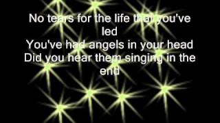 No tears  James Blunt  LYRICS ON SCREEN [upl. by Ellednahc]