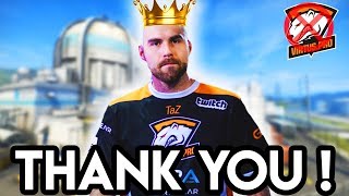 CSGO  THANK you TAZ  Best Moments TaZ on VP reserves [upl. by Kamila]