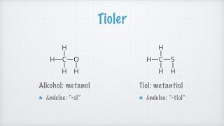 Tioler och disulfider [upl. by Sproul]