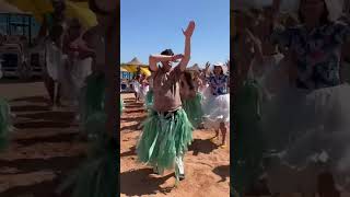 Our beach came alive with the rhythm and energy of our incredible African show 🌍🔥 [upl. by Atirahs]